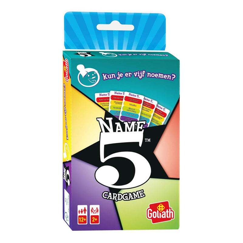 Goliath games goliath name 5 nl kaartspel
