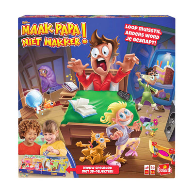 Goliath games goliath sshh maak papa niet wakker kinder bordspel
