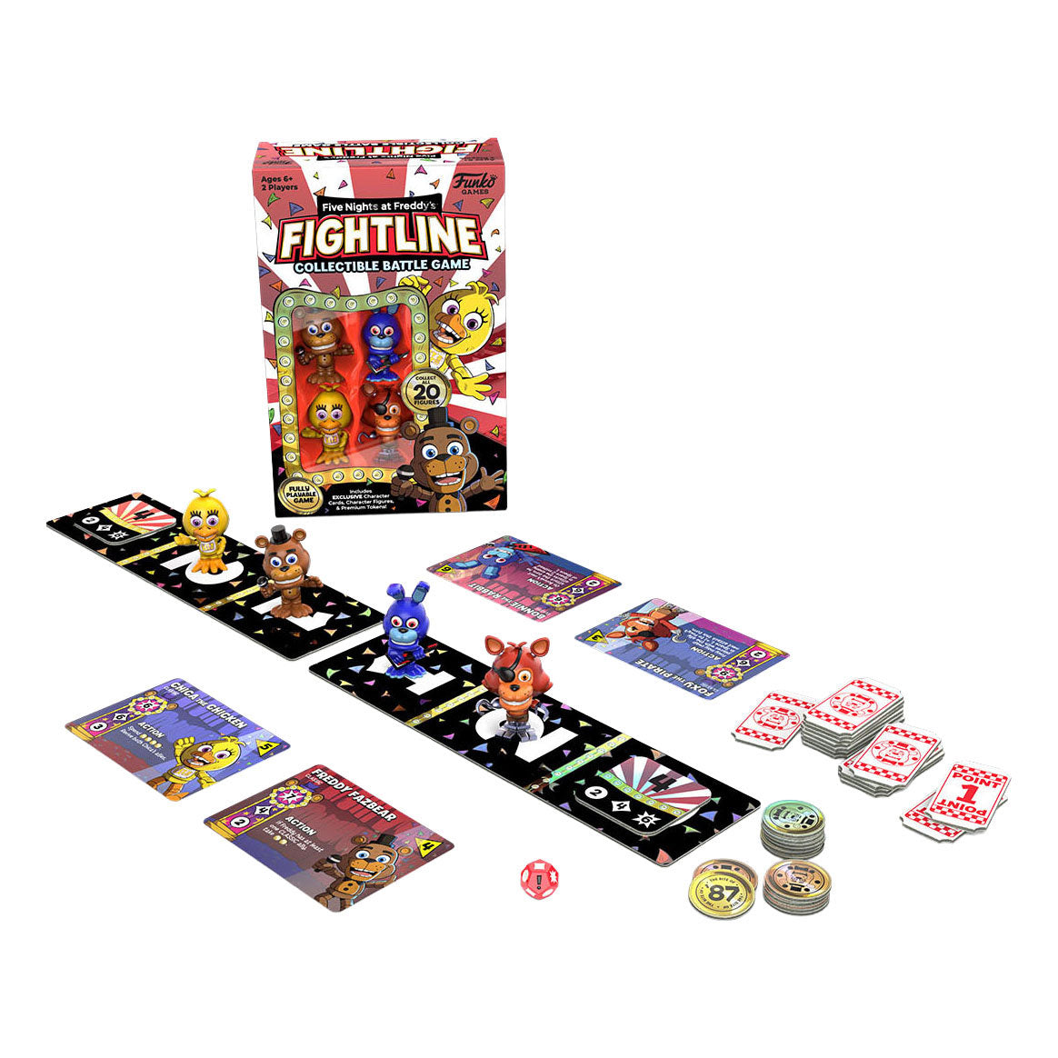 Funko games goliath funko five nights at freddy's fightline premier set kaartspel