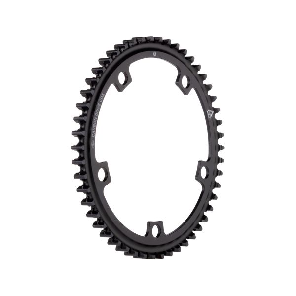 Gates voortandwiel cdx fin line 50t - 5 bouts - bcd 130 mm - offset -3,85 mm - shimano di2