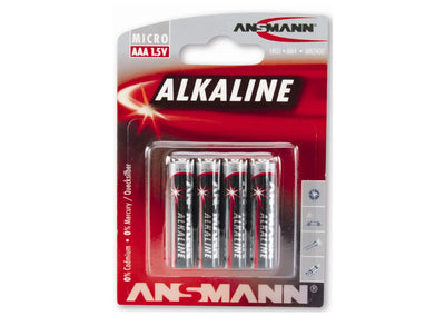 Barbieri ansmann batteries type aaa mignon 4 pieces