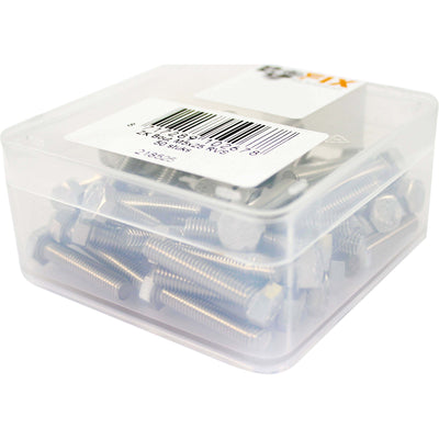 Bofix FIXX-MEER zeskant bouten M5x25 50 stuks, RVS