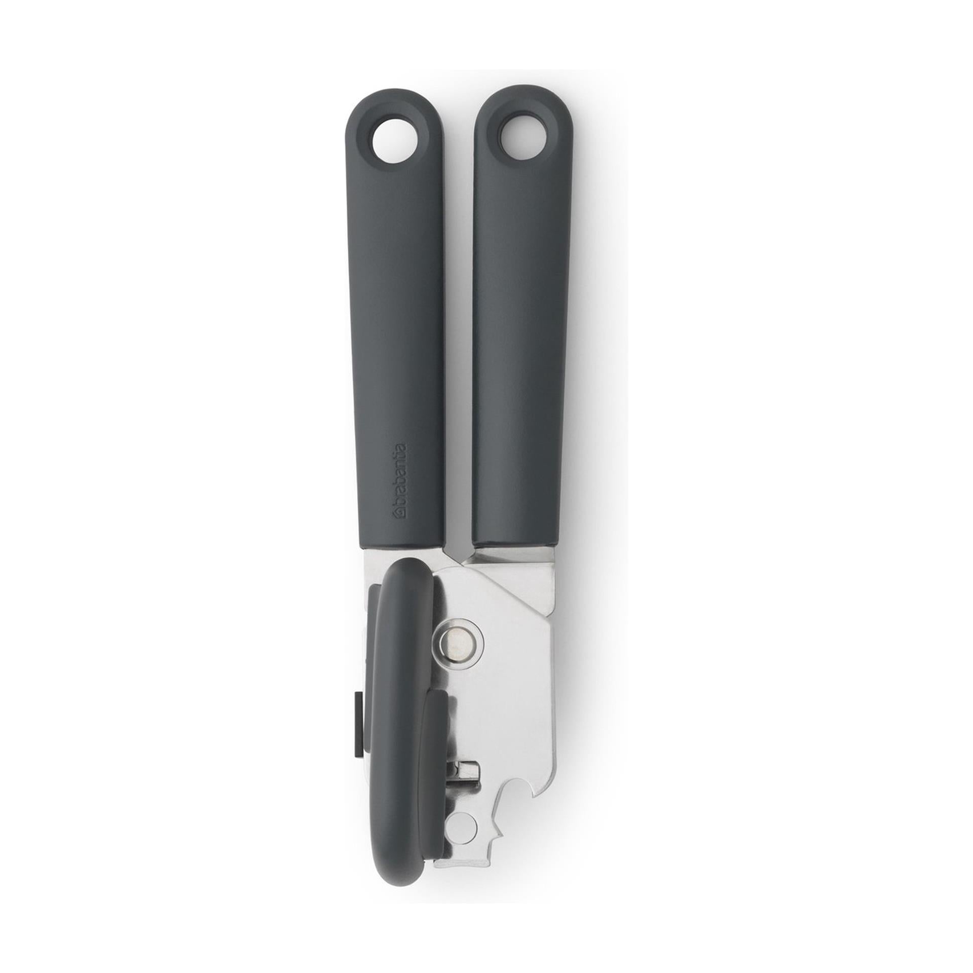 Brabantia tasty blikopener flesopener donker grijs