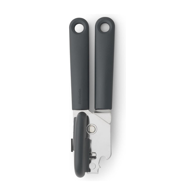 Brabantia tasty+ blikopener plus flesopener - dark grey