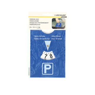 No brand parkeerschijf blauw 15 cm | 24 stuks