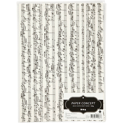 Creotime https: www.cchobby.nl kraft-papier-met-print-muzieknoten-a4-vel-210x297-mm-100-gr-10-vel-1-doos