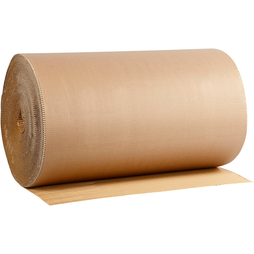 Ribbelkarton, b: 70 cm, 70 m 1 rol