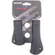 De Edge Ergo Venti handvatten - 22mm - Rubber - 125 + 92mm - 119g - Zwart