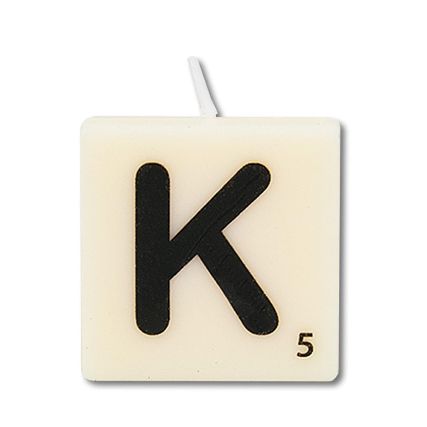 Paperdreams letter kaarsje letter k, set van 4