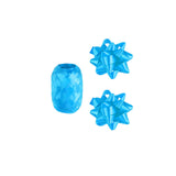 Paperdreams cadeauversieringset - baby blauw 2 strikken met 20 meter krullint - afbeelding 2