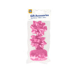 Paperdreams cadeauversieringset - baby roze 2 strikken met 20 meter krullint - afbeelding 1