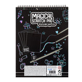 Grafix magisch krasboek a4 20 vel + pen - afbeelding 2