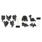 Grafix scratch set magneten dinosaurus, 10st. - afbeelding 2