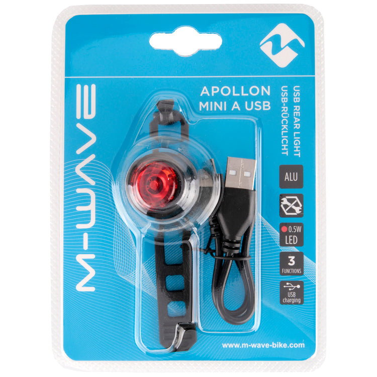 M-wave apollon mini a usb accumulator flashing light