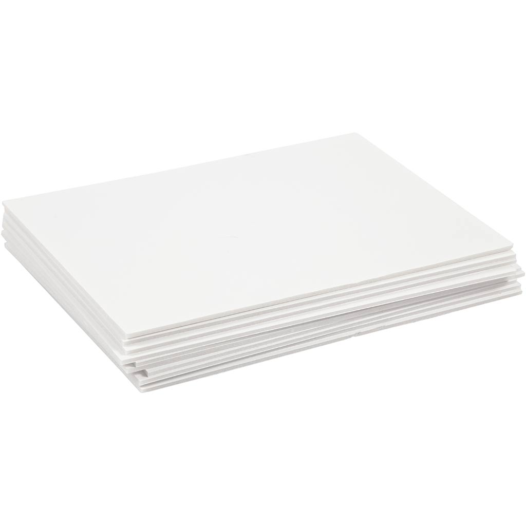 Creativ company http: www.cchobby.nl foam-bord-a4-vel-210x297-mm-dikte-3-mm-wit-10-vel-1-doos