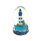 Gerkimex schudbal klein ovaal vuurtoren blauw ø4,5x7cm