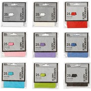 Https: www.cchobby.nl naamkaarten-afm-9x4-cm-inhoud-kan-varieren-250-gr-diverse-kleuren-30-doos-1-doos - afbeelding 2