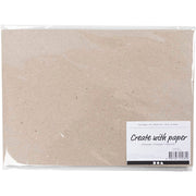 Https: www.cchobby.nl kraft-papier-a4-vel-210x297-mm-135-gr-grijs-bruin-20-vel-1-doos - afbeelding 2