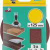 Wolfcraft hechtschuurschijven | k60, k80, k240 | ø125mm | 5 stuks - 2216000