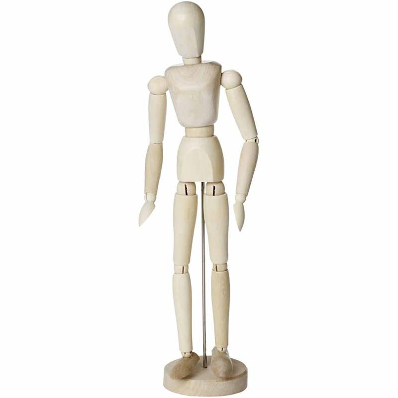 Model, vrouw, h: 30 cm, 1 stuk