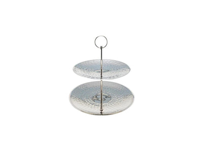 Svenska living etagere 2-laags rvs 20 25cm