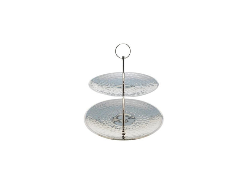 Svenska living etagere 2-laags rvs 20 25cm