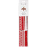 Https: www.cchobby.nl papieren-vlechtstroken-l-44-78-cm-b-15-25-mm-d-6-5-11-5-cm-rood-wit-60-stroken-1-doos-22248 - afbeelding 2