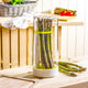 Kitchen tools kruidenhouder groen kruidenhouder groen dia 8,5cm- h25cm