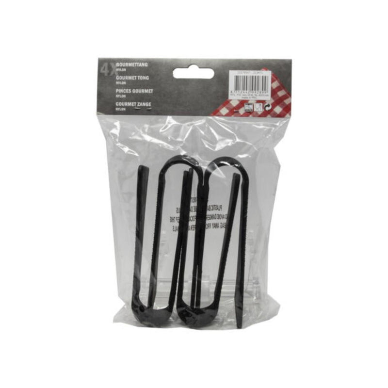 Kitchen tools gourmet tangen 14cm zakje a 4 stuks