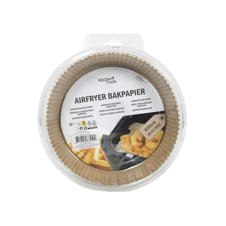 Kitchen tools airfryer bakpapier rond 20cm 50 vel