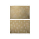 Svenska living placemat 30x45cm goud met sneeuwvlok of kerstboom