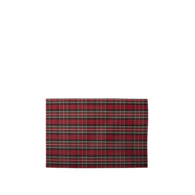 Svenska living placemat 30x45cm kerst ruit