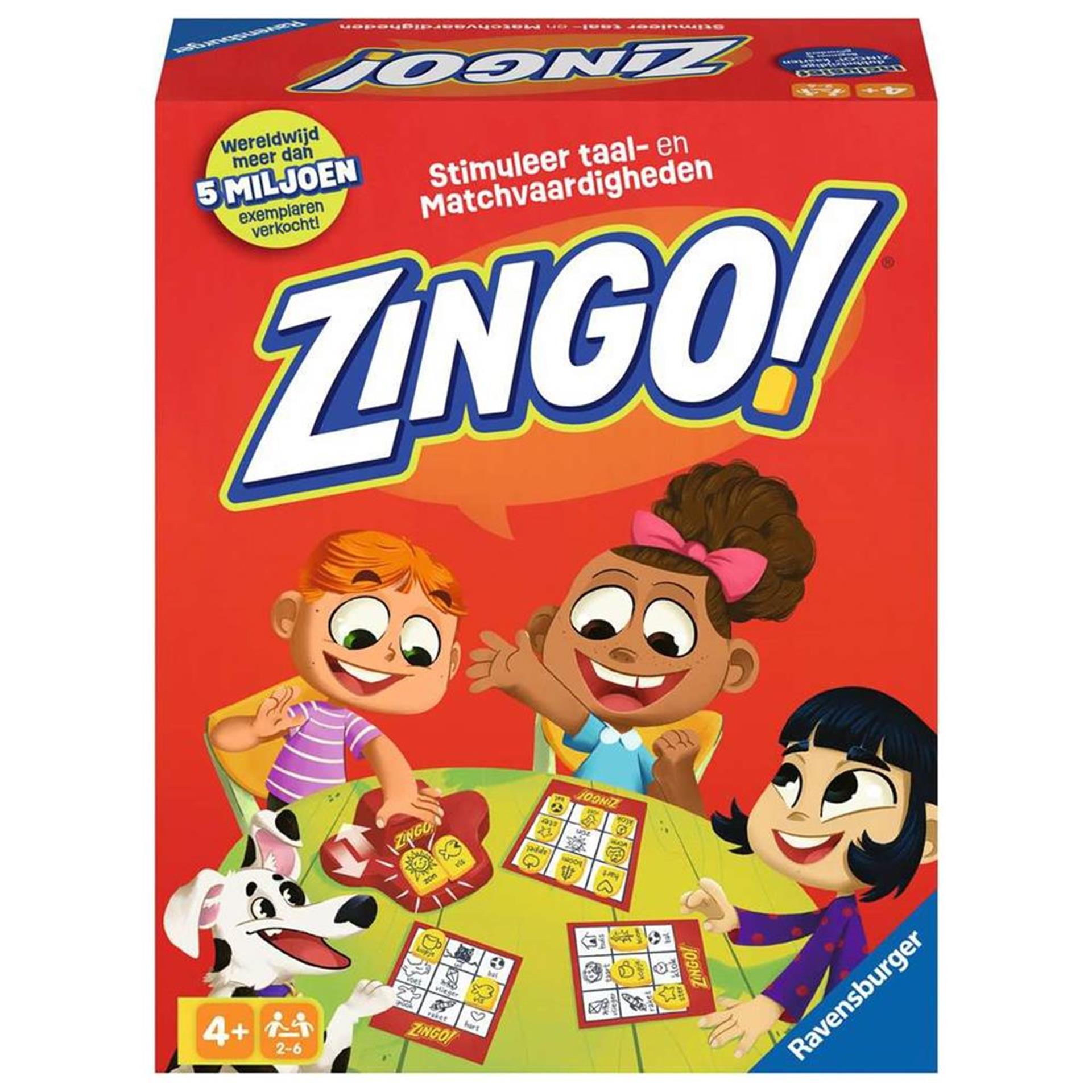 Ravensburger zingo- variant op bingo