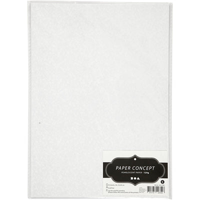 Creativ company https: www.cchobby.nl parelmoerpapier-a4-vel-210x297-mm-120-gr-wit-parelmoer-10-vel-1-doos