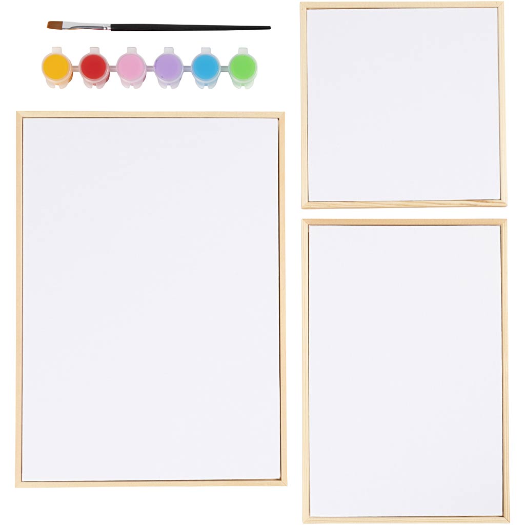 Creativ company set canvas panelen kleurrijk