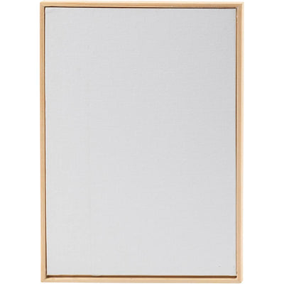 Canvas paneel met lijst, a4, afm 21x29,7 cm, 280 gr, wit, 1 stuk