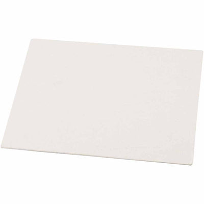 Canvas paneel, a4, afm 21x29,7 cm, dikte 3 mm, 280 gr, wit, 10 stuk 1 doos