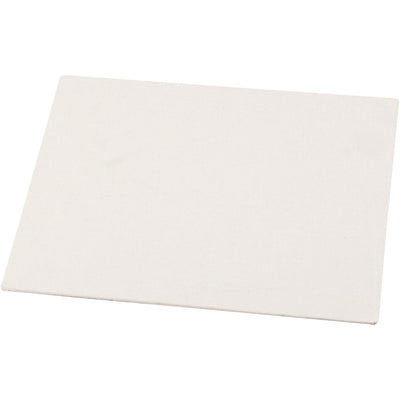 Canvas paneel, a4, afm 21x29,7 cm, dikte 3 mm, 280 gr, wit, 1 stuk