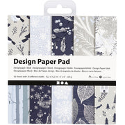 Https: www.cchobby.nl design-papierblok-vel-15-2x15-2-cm-kerst-120-gr-blauw-grijs-50-vel-1-doos - afbeelding 2