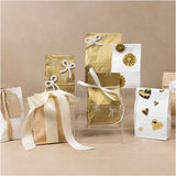 Https: www.cchobby.nl papieren-zakken-h-22-5-cm-afm-6-5x11-cm-50-gr-wit-100-stuk-1-doos - afbeelding 2