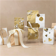 Https: www.cchobby.nl papieren-zakken-h-22-5-cm-afm-6-5x11-cm-50-gr-wit-100-stuk-1-doos - afbeelding 2