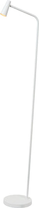 Lucide stirling - oplaadbare vloerlamp - accu batterij - led 3 stepdim - 1x3w 2700k - wit