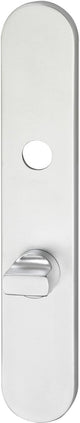 Impresso schild - wc63 8 - rond - verdekt - aluminium f1