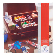 Van gogh • acrylverf in kist inspiration met 14 kleuren in tubes van 40ml + accessoires - afbeelding 2