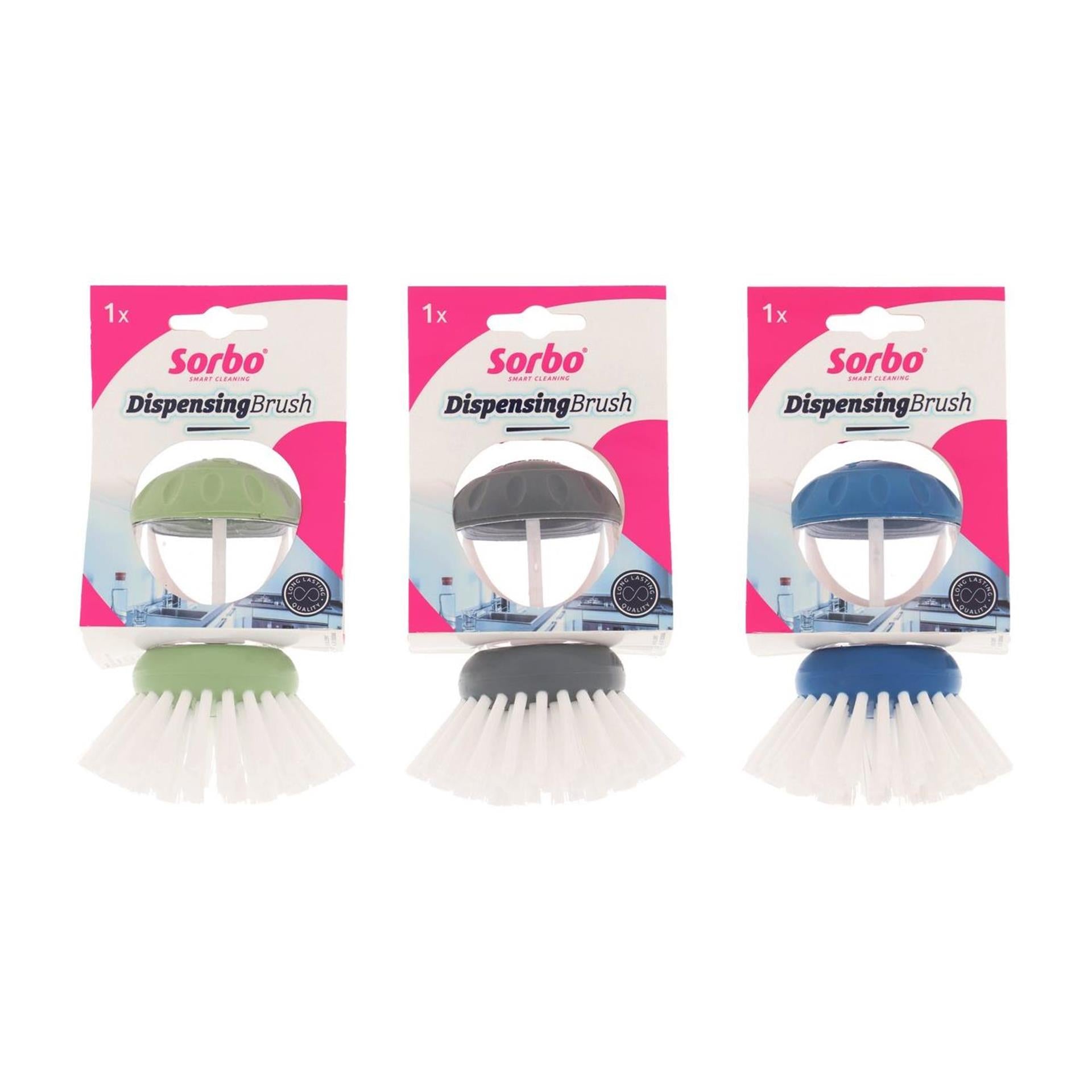 Sorbo quick easy afwasborstel met doseerpomp