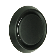Renson 1068945 - inbouw afzuigventiel pvc 736 (dia 125) str 9005 (zwart) | 2 stuks - afbeelding 1