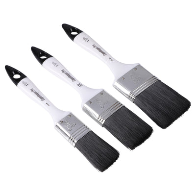 Copenhagen pro kwastenset - universeel platte kwast - maat 12-14-16 - synthetisch haar - 3-delig - vol kunststof steel - 23.900.06