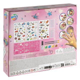 Moxy metallic tattoo set incl. stencils, - afbeelding 2