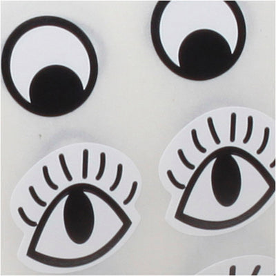 Creativ company https: www.cchobby.nl sticker-ogen-zwart-wit-2000-stuk-1-doos