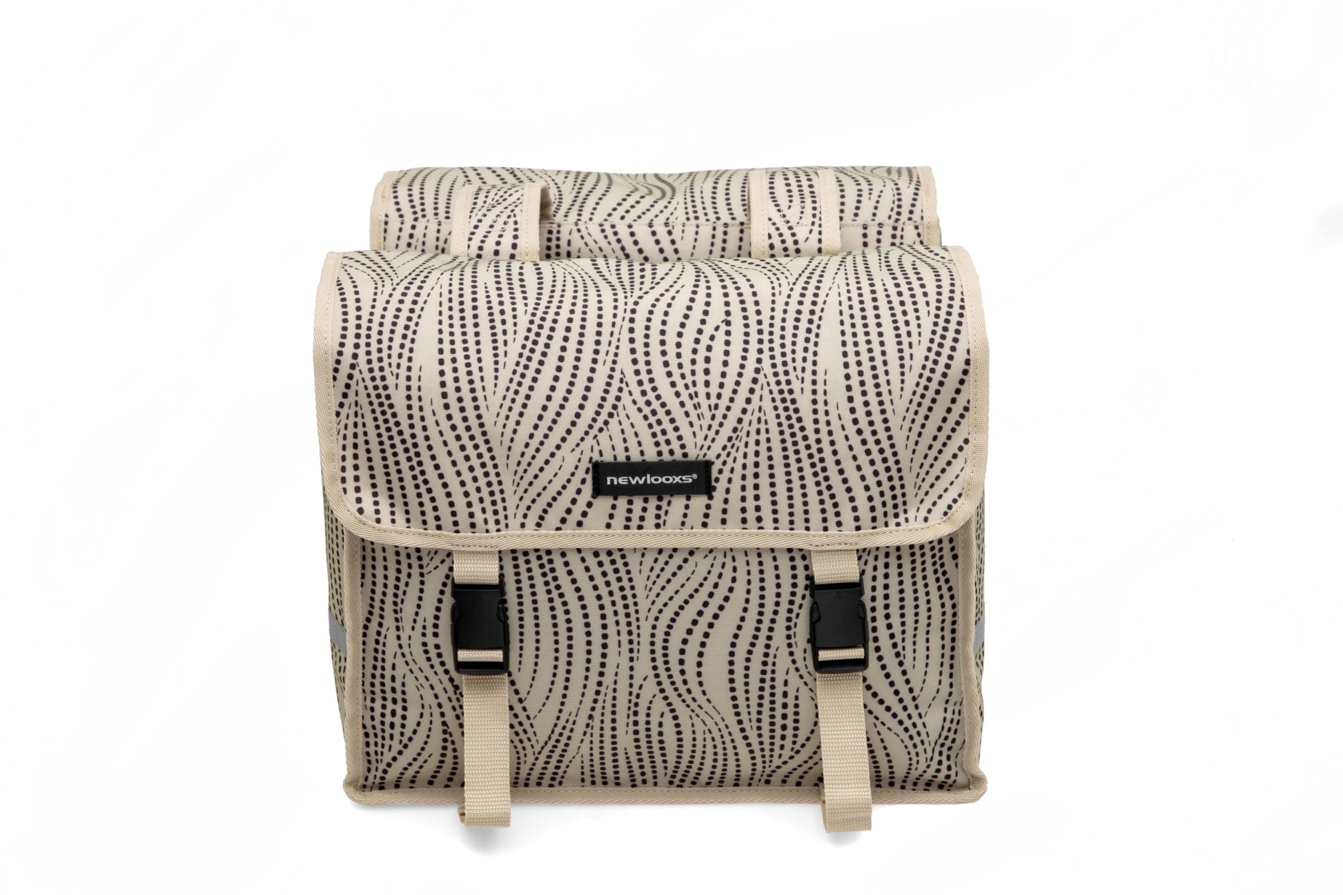 Newlooxs Tas New dubbel fiori alma sand